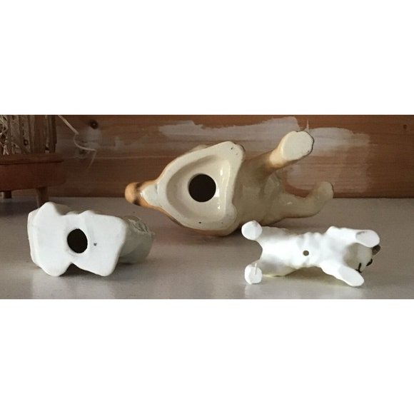 Lot of (3) Small & Medium Vintage Cat/Kitten Figurines - Picture 2 of 4